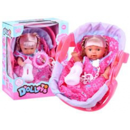 PĂPUȘĂ în MARSUPIU păpușica gângurește face pipi ZA0453 universal