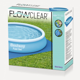 Covor pentru piscină de grădină 366cm/12FT BESTWAY 369x369cm