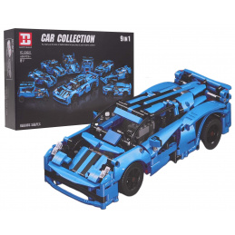 Set de Cărămizi Vehicule 638 buc. Albastru