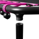 Aga FITNESS Trambulină 130 cm Roz + mâner