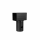 Aga T-cuplă 38 mm Negru