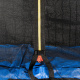 Aga SPORT PRO Trambulină 500 cm Albastră + plasă de protecție + scară + buzunar pentru încălțăminte