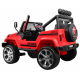 Mașină de teren Raptor Drifter Red + Telecomandă + Tracțiune 4x4 + Spațiu de depozitare + Pornire lentă + MP3 LED diodă