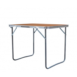 Aga Masă de camping pliabilă 80x60x70 cm Maro
