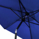 Aga Umbrelă de grădină înclinabilă 250 cm Albastră