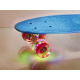 Aga Frisbee skateboard roți LED albastre
