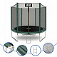 Aga SPORT TOP Trambulină 250 cm Verde închis + plasă de protecție + scară