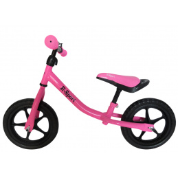 Bicicletă de echilibru R1 roz R-Sport Roți EVA clopoțel