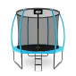 Aga SPORT EXCLUSIVE Trampolína 250 cm Světle modrá + ochranná síť + žebřík