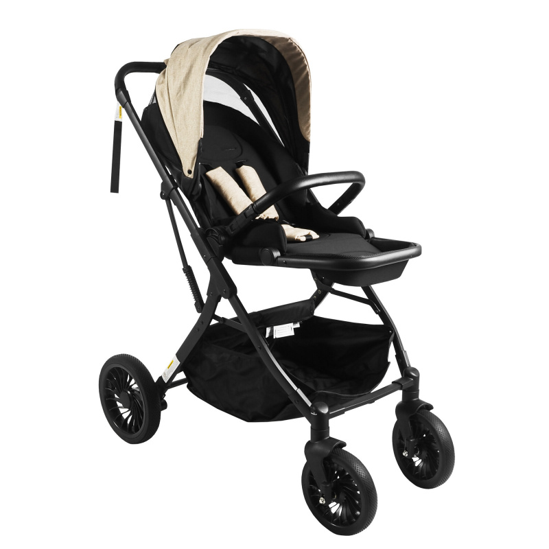 Cărucior sport Aga Negru/Bej