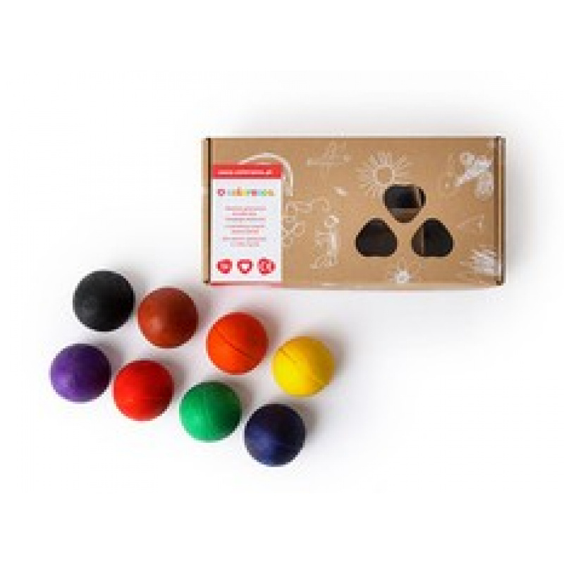COLORESCA Creioane pentru copii mici 8 culori 1+