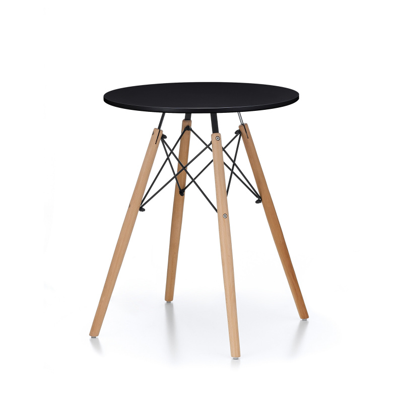 Masa de sufragerie Aga 60 cm Negru