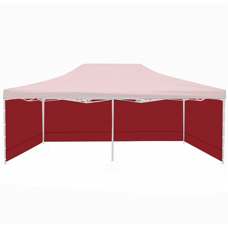 Aga Panouri laterale pentru stand de vânzare 3x6m Vișiniu
