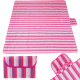 Pătură de picnic de plajă Aga 200x200cm Roz