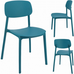 Scaun din plastic LARA marine