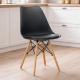 Aga 4x Scaune de masă MR2035 Negru