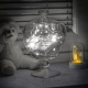 Aga LED Decorativ Fir 10m 100LED Alb Rece