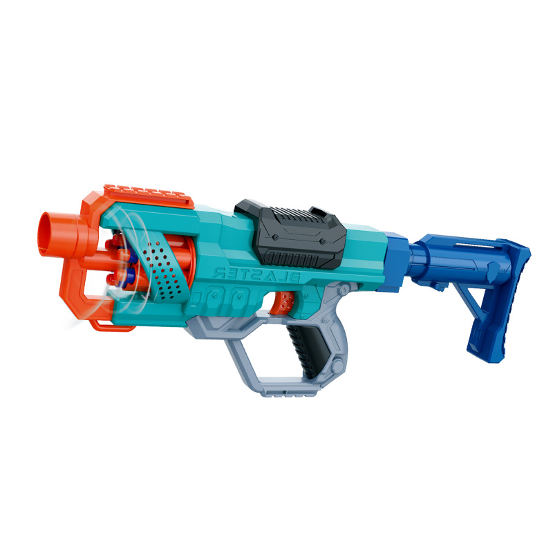 Aga4Kids Pistolă cu gloanțe din spumă MR1429 + 18 bucăți de gloanțe