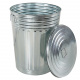 Linder Exclusiv Pubelă 58 l galvanizată