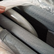 Aga 2x șezlong de grădină reglabil cu copertină Gri 6DAZ392 - CALITATEA a II-a