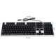 Tastatură de gaming iluminată ISO 12540