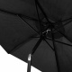 Aga Umbrelă de grădină înclinabilă 250 cm Negru