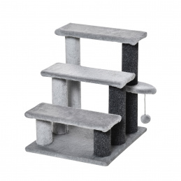 Aga Trepte pentru pisici 48x40x45 cm Gri