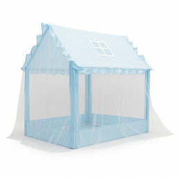Aga4Kids Cort de joacă pentru copii Căsuță Albastră