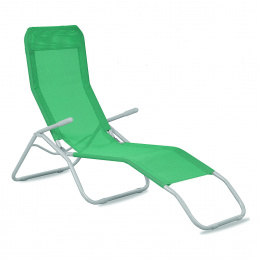 Șezlong de grădină Aga SIESTA Verde
