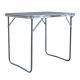 Masă de camping pliabilă Aga 70x50x60 cm Gri