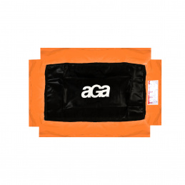 Aga Husă pentru arcuri pentru trambulină dreptunghiulară 122x183 cm Portocaliu