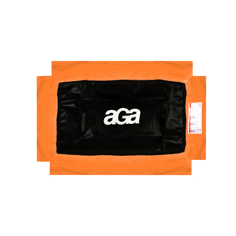 Aga Husă pentru arcuri pentru trambulină dreptunghiulară 122x183 cm Portocaliu
