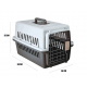 Aga Cușcă de Transport 59x36x35 cm Gri-Negru