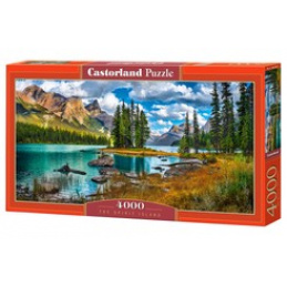 Puzzle CASTORLAND 4000 de piese - Insula Spirit Island