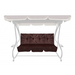 Aga Husă pentru perna de șezut pentru leagăn de grădină GRANDLUX Maro închis Aga Husă pentru perna de șezut pentru leagăn de grădină GRANDLUX Maro închis