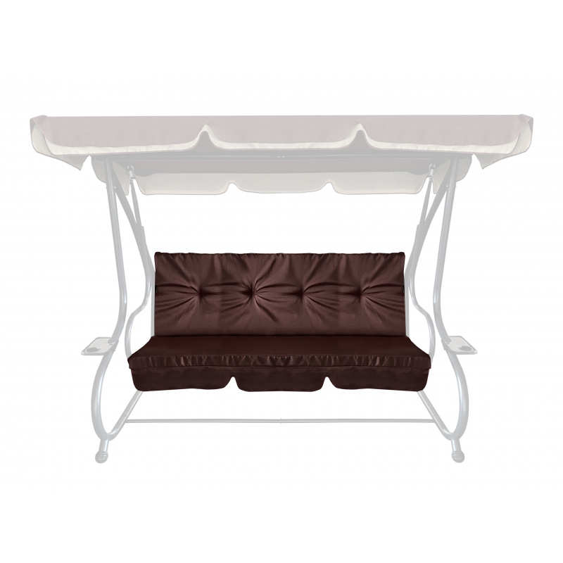 Aga Husă pentru perna de șezut pentru leagăn de grădină GRANDLUX Maro închis