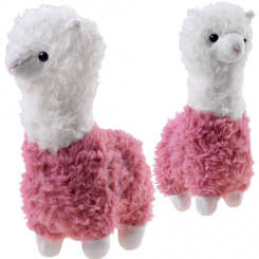 Alpaca pufoasă mascotă lamă pluș 28cm ZA4402 universal