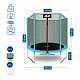 Aga SPORT TOP Trambulină 180 cm Albastru deschis + plasă de protecție