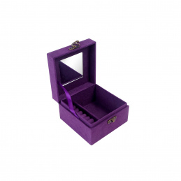 Aga Cutie de bijuterii 12,2x12,2x8,5 cm Violet