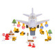 Aga Avion de Transport + 6 vehicule de construcție