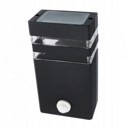 Lampa de exterior LED INEZ neagră PIR - 1 x GU10 - 230V