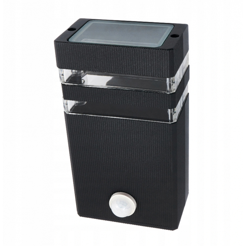 Lampa de exterior LED INEZ neagră PIR - 1 x GU10 - 230V