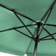 Umbrelă de grădină Aga 300 cm MR2027 Verde închis