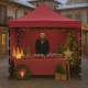 Aga Stand de tăiere PARTY 2x2m Vișiniu