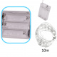 Aga LED Decorativ Fir 10m 100LED Alb Rece