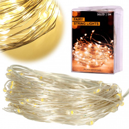 Aga LED Fir Decorativ 5m 50 LED Alb Cald Aga LED Fir Decorativ 5m 50 LED Alb Cald