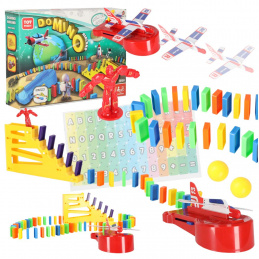 Joc educativ domino rocket cu lansator