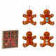 Set de ornamente de Crăciun Aga 4 bucăți Turtă dulce