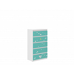 Wooden Toys Comodă pentru copii Elefant R-5 - II. CALITATE