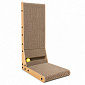 Aga carton de zgâriat pentru pisici 60x40x25 cm